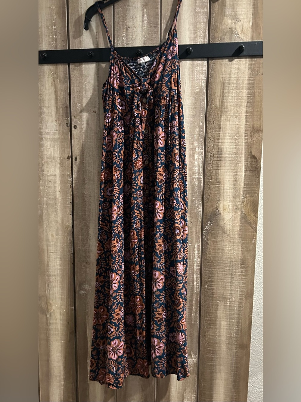 Daisy shoppe tropical print dress, L